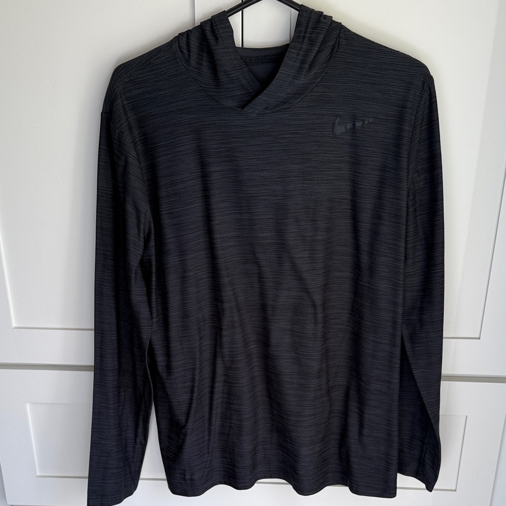 Nike Dri-fit Men's Black Hooded Sweatshirt